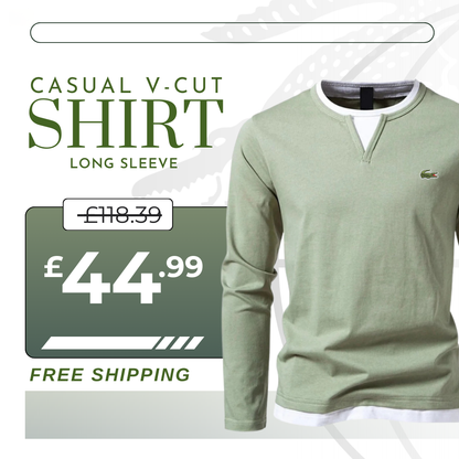 Lacoste Long-Sleeve Knit Pullover